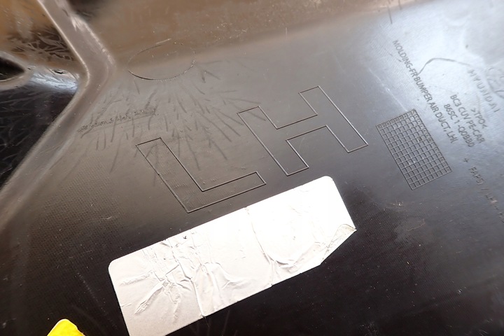 фото №9, Hyundai bayon 21- решітка захист бампера перед ліва 865c2q0bb0 lh оригінальний номер