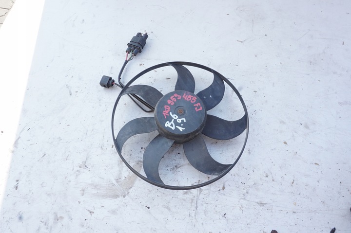 фото №1, Вентилятор радиатор vw passat b6 1.9 tdi