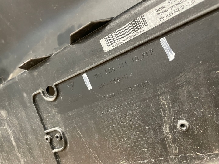 фото №7, Porsche carrera 911 991 бампер зад зад задний 99150541010fff 99150541010