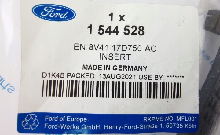 фото №13, Решітка бампера перед ліва ford kuga mk1 2008-12