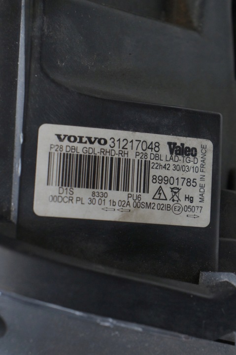 фото №7, Volvo xc90 i фара передня праве перед передня 31217048 ксенон uk