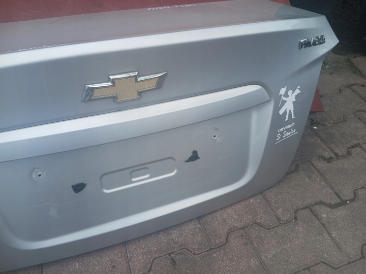 фото №8, Chevrolet aveo iii t300 sedan кришка багажника