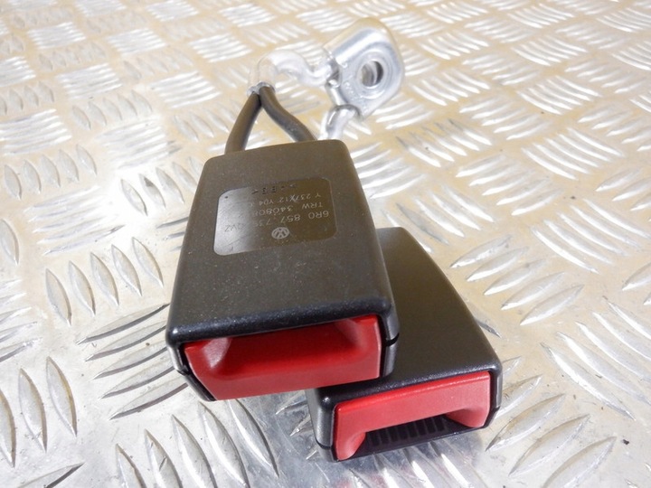 фото №2, Застёжка ремня зад 6r0857739 vw polo ibiza iv