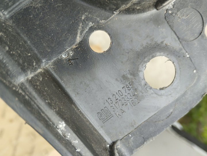 фото №5, Передняя панель усилитель лобовое opel corsa d s07 2006-2014r 13210785