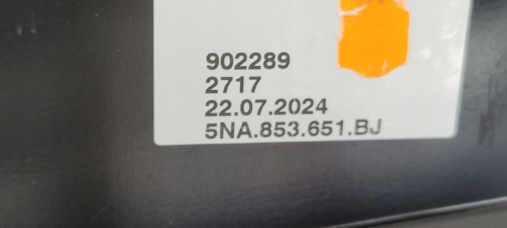 фото №12, Решітка радіатора решітка бампера vw tiguan ii r-line 2019- 5na853651bj