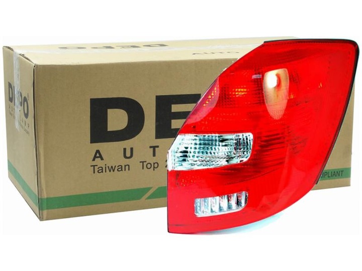 фото №1, Лампа зад правая skoda fabia ii mk2 07-14