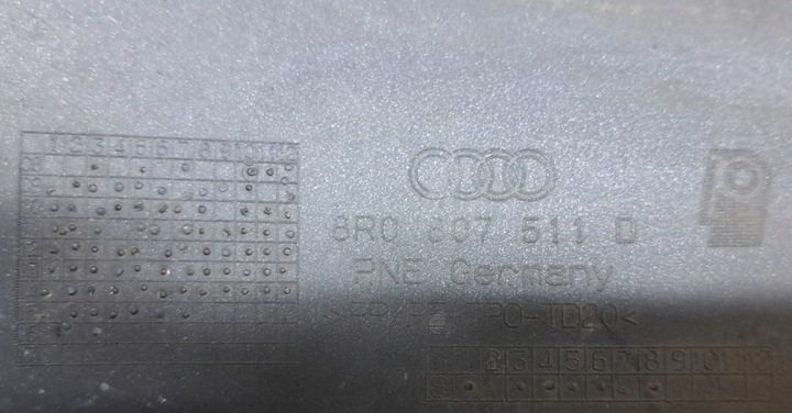 фото №13, Audi q5 8r0 s-line рестайлінг 08-17 бампер зад задній