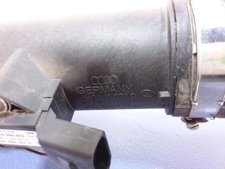 фото №6, Audi a8 d4 4h 3.0 tdi трубка  повітря 4h0129606b