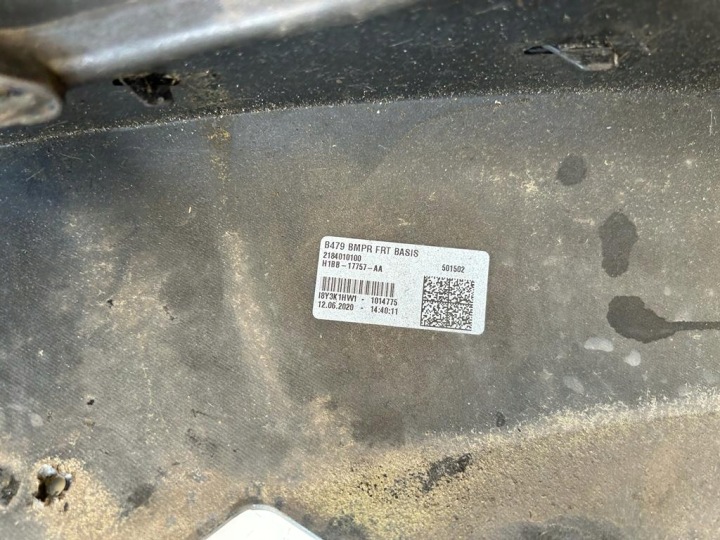 фото №6, Ford fiesta mk8 бампер перед h1bb-17757-a