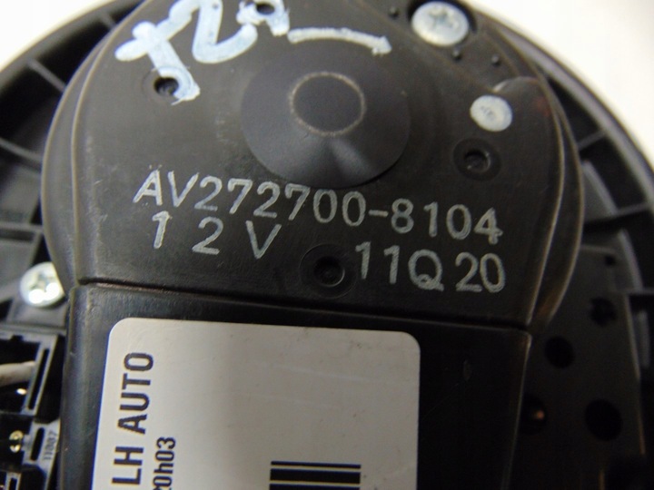 фото №9, Повітродувка нагрівача вентилятор toyota avensis t27 av272700-8104 європа