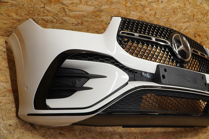 фото №12, Бампер перед комплектный камера mercedes gle купе c167 amg рестайлинг 23r идеальное состояние