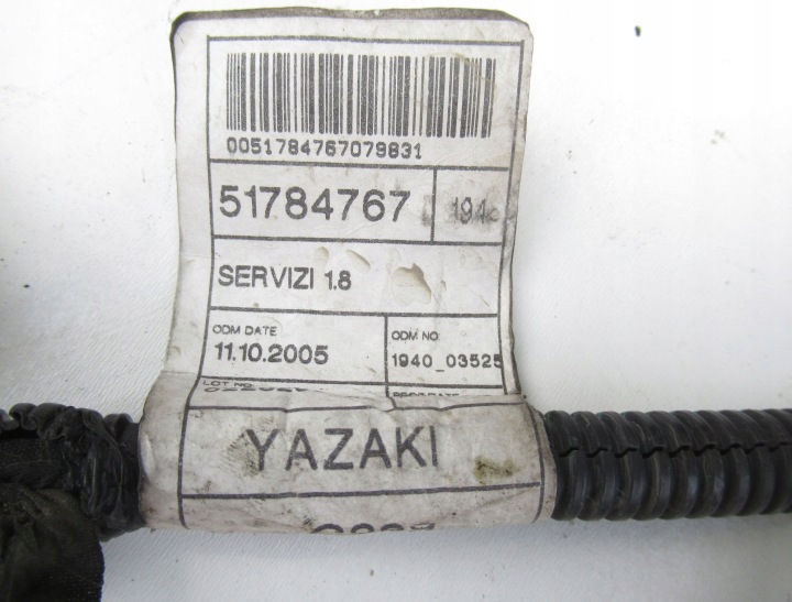 фото №8, Джгут електричний двигуна fiat croma 2 1.8 16v 51784767