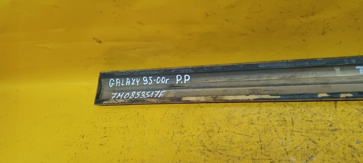 фото №10, Планка дверь правый перед ford galaxy i 7m0853517f тёмно-синяя