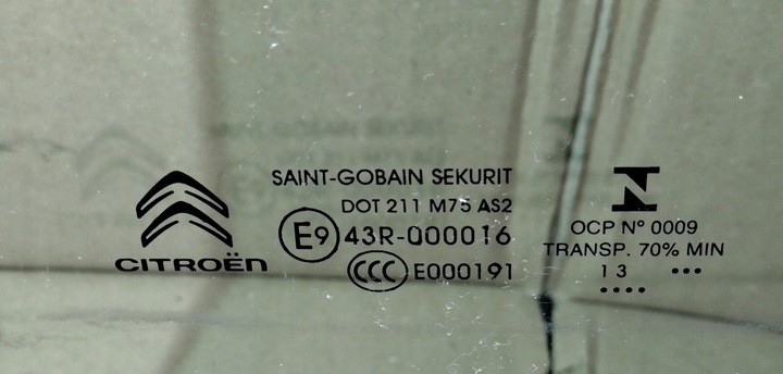фото №3, Citroen c4 picasso ii стекло дверь зад 13r