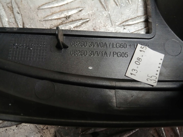 фото №12, Nissan note e12 панель середній рамка 682603vv0a 2015r