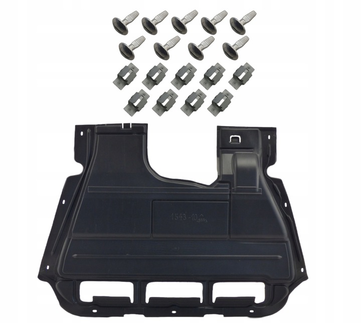 фото №1, Citroen jumpy 2004-2007 защита pod двигатель + клипсы