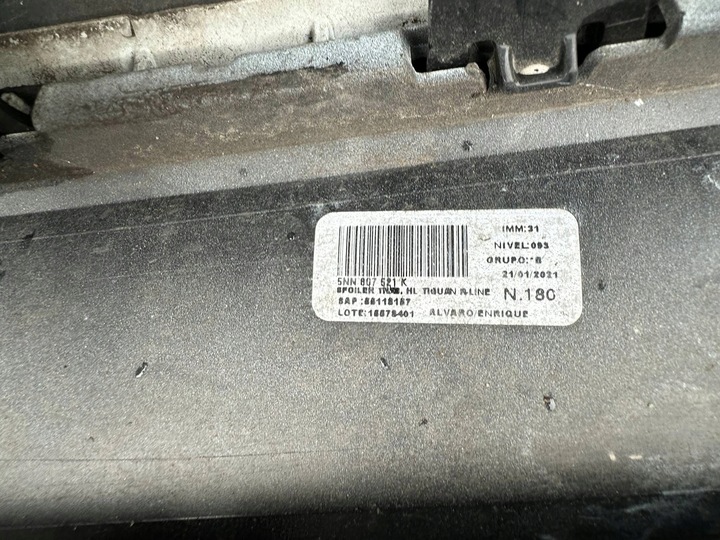 фото №15, Volkswagen tiguan allspace рестайлинг бампер задний зад 5nn807521k