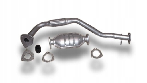 фото №1, Daewoo lanos 1.3 1.5 1.6 1997-2000 труба kolektorowa глушник za каталізатор