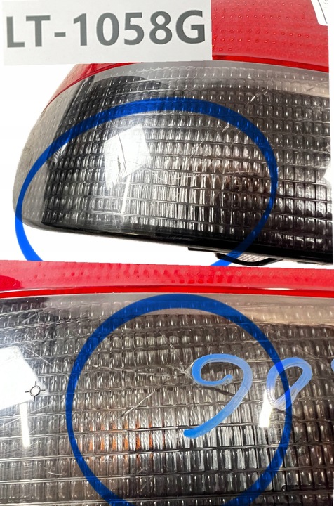 фото №15, Лампа левая зад задняя peugeot 306 рестайлинг 1997-2002r вкладка лампы