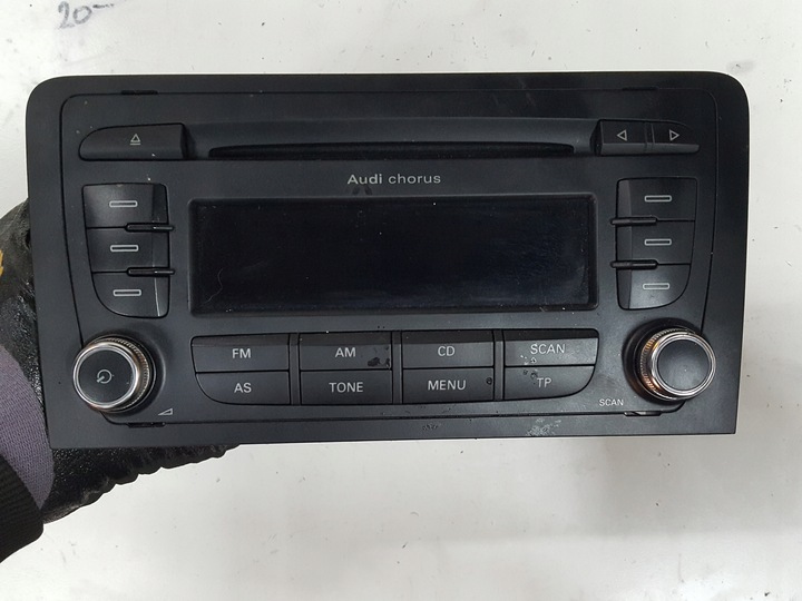 фото №1, Audi a3 8p рестайлинг 08-12r радио cd chorus 8p0035152c