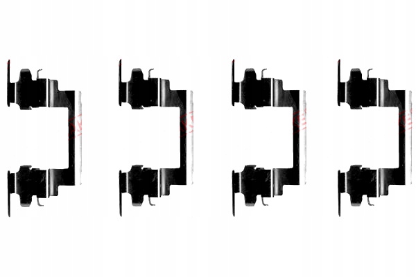 фото №2, Quick гальмівний 109-1236 набір аксесуарів, гальмівні колодки гальмівні