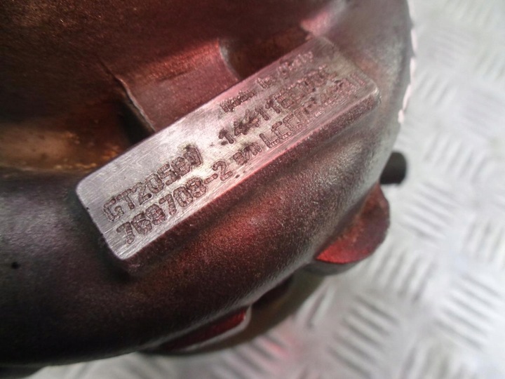 фото №13, Турбіна турбонагнітач nissan navara d40 2.5 dci 2005- gt2056v 14411ec00c