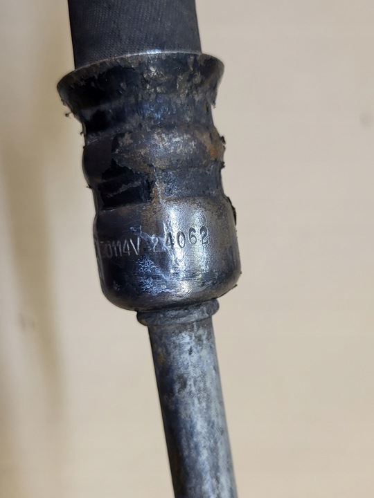 фото №10, Шланг шланг трубка масла підсилювача jeep grand cherokee iii wk1 3.0 crd оригінальний номер