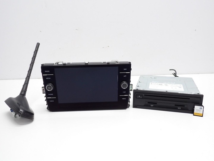 фото №1, Навигация навигация радио дисплей 3q0035864c 5g6919605b vw polo 2g vi 19r