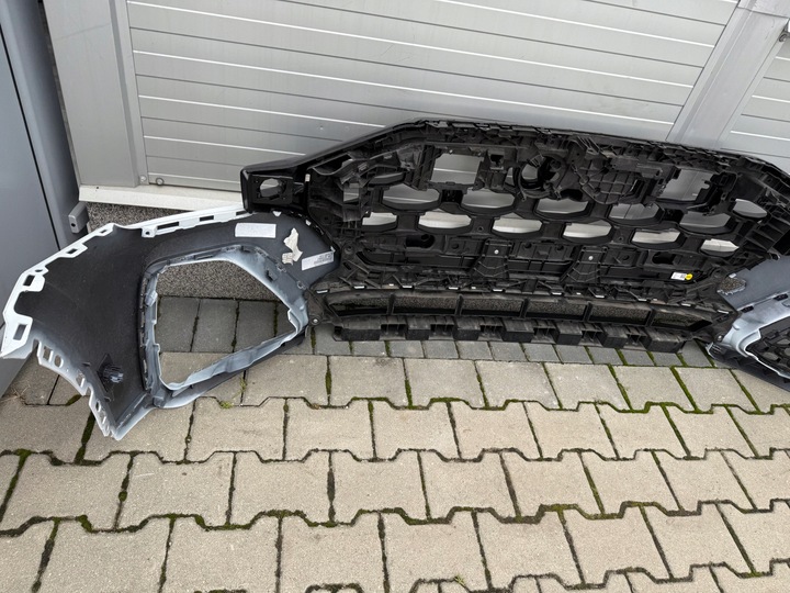 фото №14, Бампер переднее audi q8 ii 4m8 рестайлинг 24 s-line чёрный решётка радиатора решётки 6xpdc