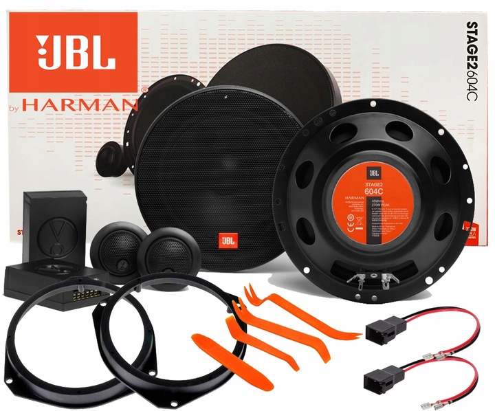 фото №1, Jbl stage2 604c динаміки opel astra h corsa d