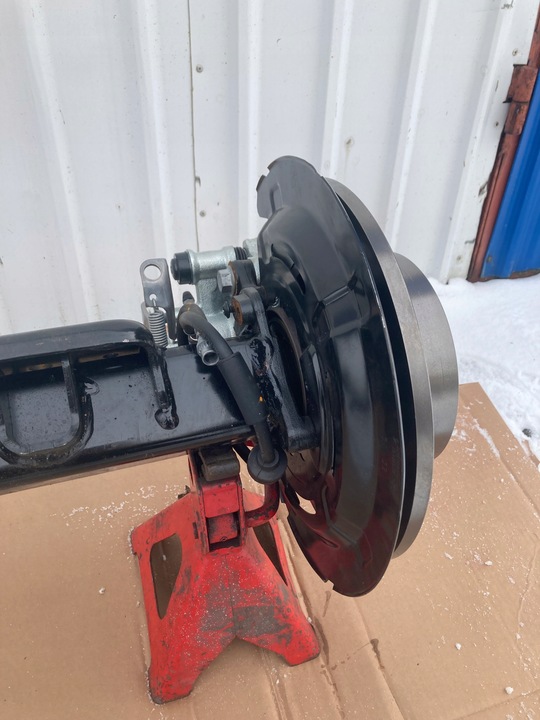 фото №14, Master 3 movano b 10- вісь задня балка рама тент контейнер кузовний нова