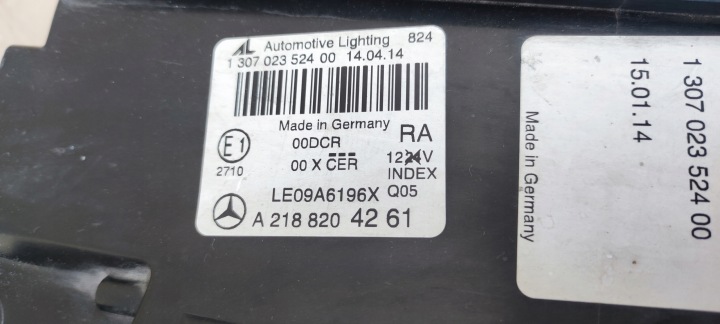 фото №12, Mercedes cls w218 фара правая ксенон bixenon led a2188204261