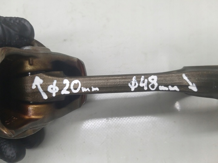 фото №14, Поршень шатун шатун 1.6 thp 225km 5g06 citroen ds7 3008 508 c3c ep6ii