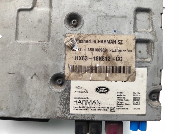 фото №7, Land rover discovery sport радио cd player. 2017 suv 4/5dr hx63-18k812-cc
