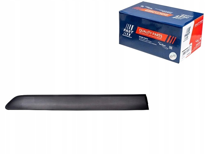 фото №1, Планка зовнішня fiat doblo 00 двері зад лівий fast