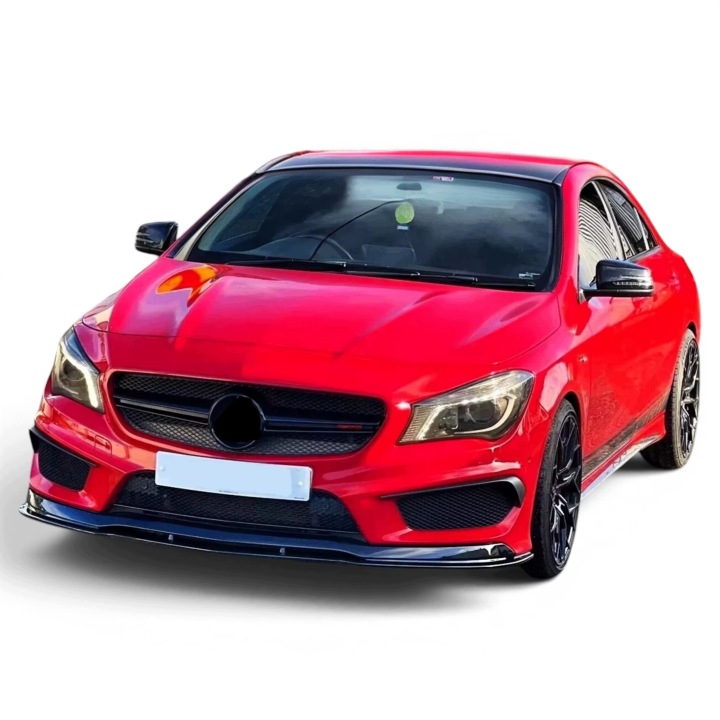 фото №13, Накладка бампера сплиттер mercedes cla w117 x117 2012-2015 спойлер спойлер