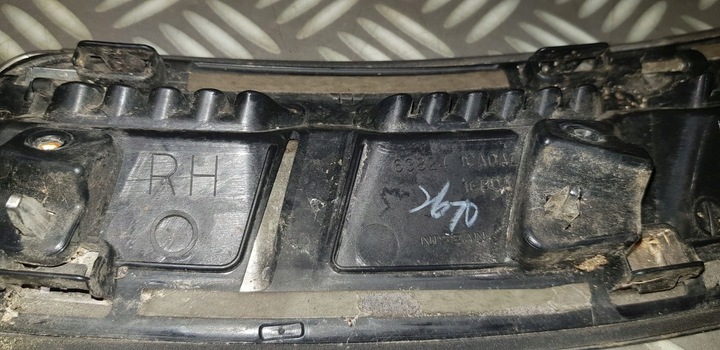 фото №11, Infiniti fx ii fx35 qx70 впуск воздуха крыльев решётка хром правые перед