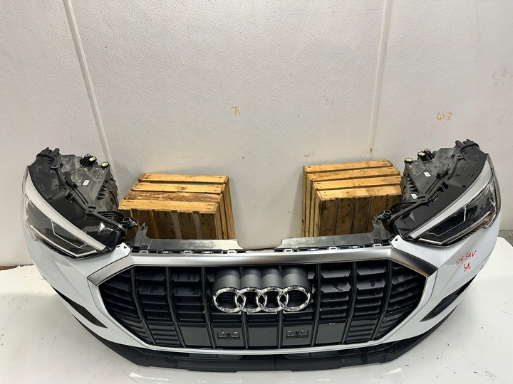 фото №6, Audi q3 83a 83f комплектный перед радиатор бампер pas переднее полный led