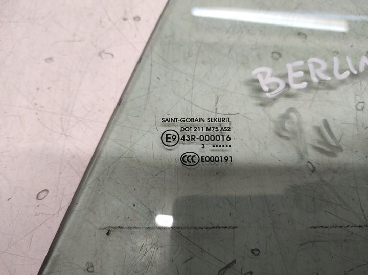 фото №3, Citroen berlingo ii 2 08- стекло левая перед