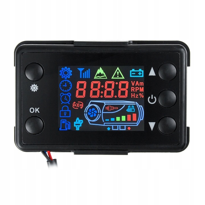 фото №8, Регулятор обогрева автомобильного lcd, 12v контроллер нагревателя воздуха