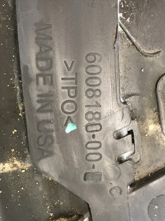 фото №13, Tesla модель s дифузор бампера зад плита