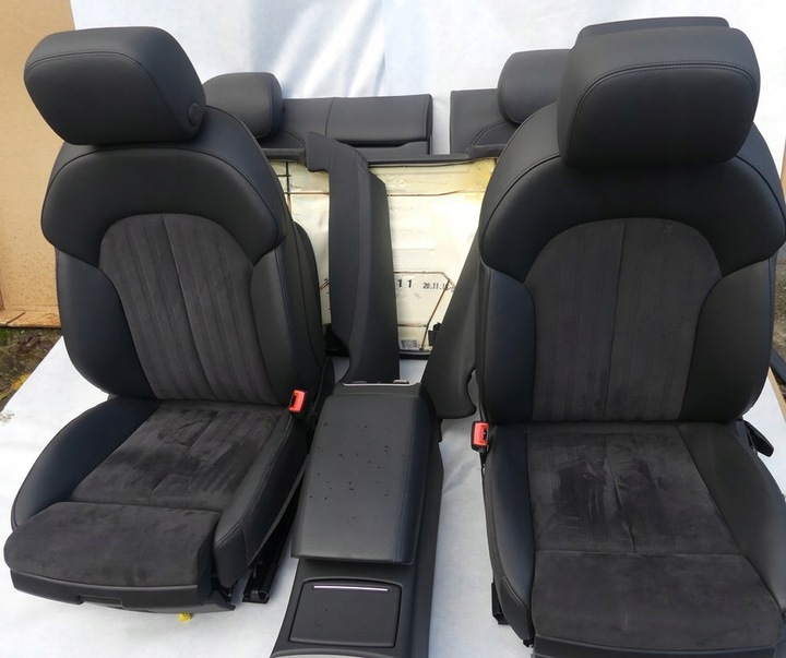 фото №8, Dw audi a7 сидіння сидіння шкіра алькантара elektyczne з пам'ять