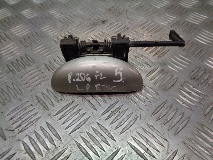 фото №1, Ручка левая передняя наружная peugeot 206 cc etsc