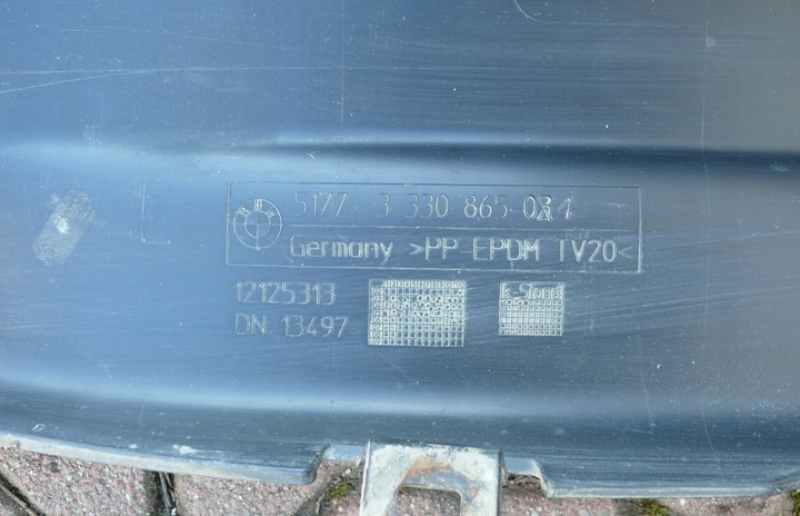 фото №9, Планка накладка порога порогова кріплення ліва bmw x3 e83 04-07r.