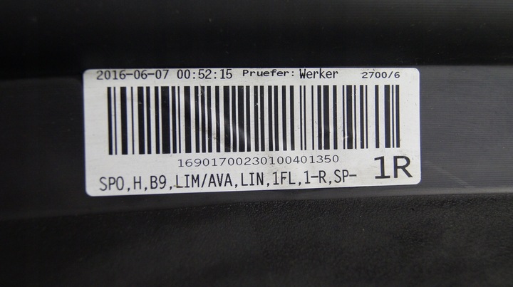 фото №12, Спойлер бампера зад audi a4 b9 8w0807521m