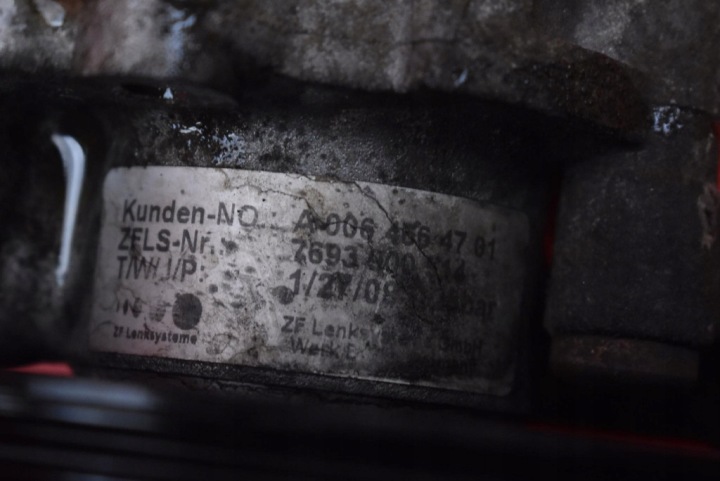 фото №7, Насос гидроусилитель a0064664701 mercedes e-klasa w212 2.2 cdi 170 km 09-13