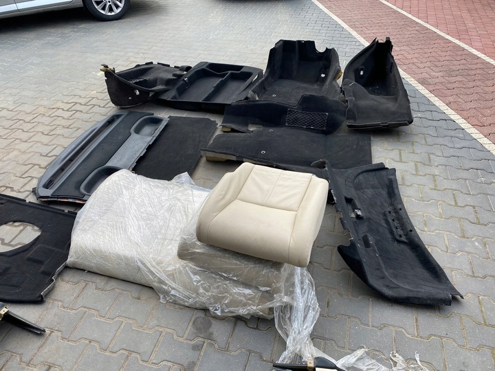 фото №5, Диван задня зад w216 cl mercedes шкіра світла