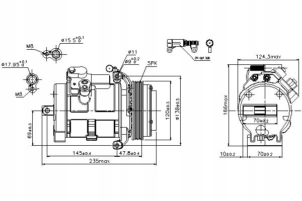 фото №16, Компрессор кондиционера nissens 89081 6909628