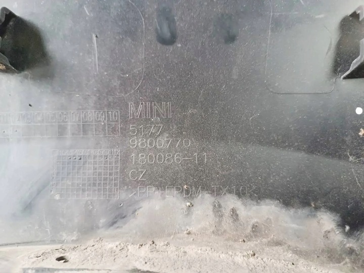 фото №7, Mini cooper countryman r60 11r планка крила праві зад