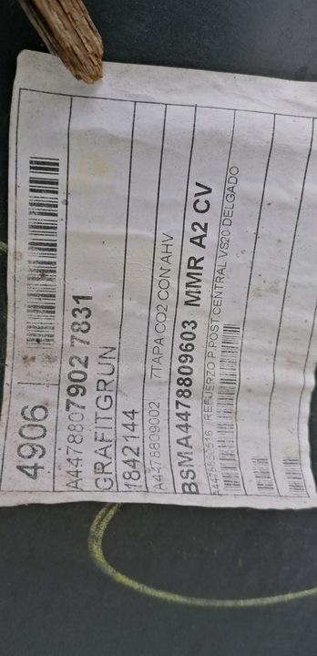 фото №11, Mercedes v-klasa w447 рестайлінг pdc+radar 2xsensor бампер зад a447